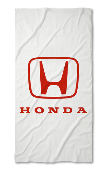 Beach Towel Honda white