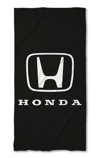 Beach Towel Honda black