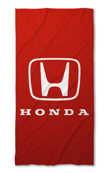 Beach Towel Honda red