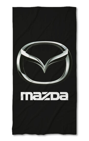 Beach Towel Mazda black