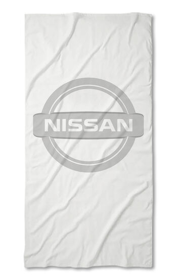 Beach Towel Nissan white