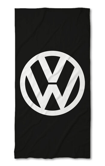 Beach Towel Volkswagen black