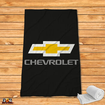 Fleece Blanket Chevrolet black