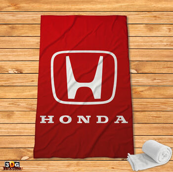 Fleece Blanket Honda red