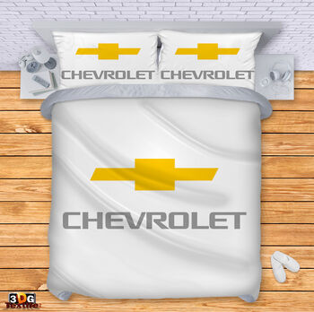 Bed Linen Chevrolet white