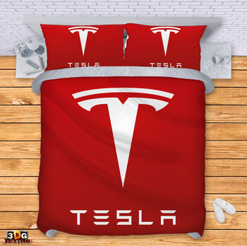 Bed Linen Tesla red