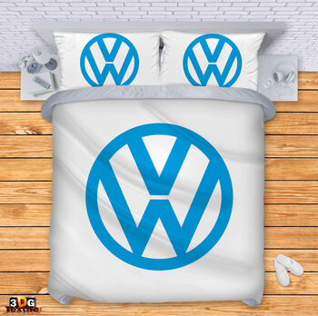 Bed Linen Volkswagen white