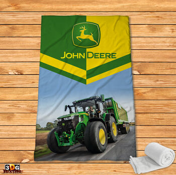 Fleece Blanket John Deere 2