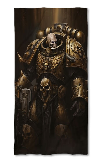 Beach Towel Warhammer 40k Chaplain space marine