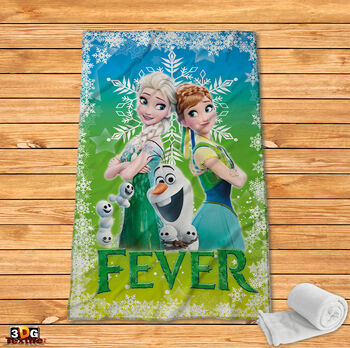 Fleece Blanket Frozen Fever