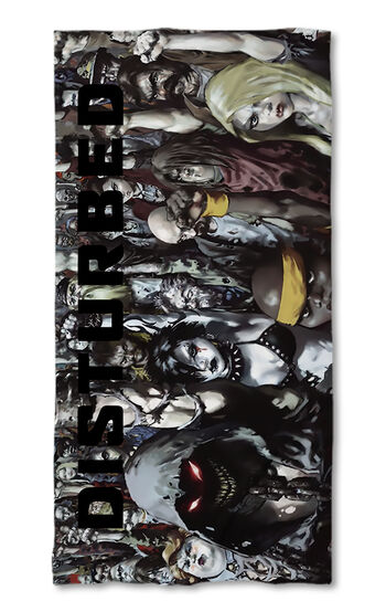 Beach Towel Disturbed 3