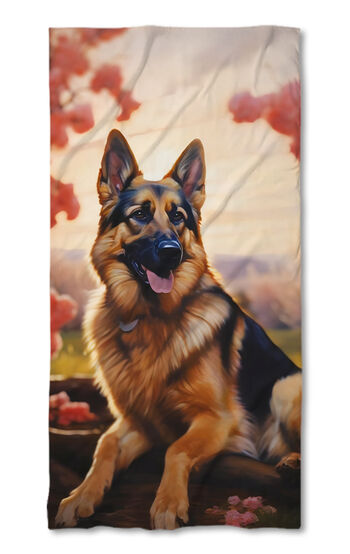Beach Towel German Shepherd 2025