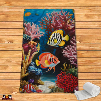 Fleece Blanket Fishes 2025