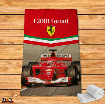 Fleece Blanket Ferrari F1