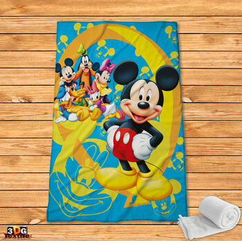 Fleece Blanket Mickey Mouse