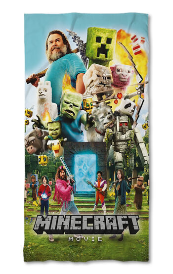 Beach Towel Minecraft the movie