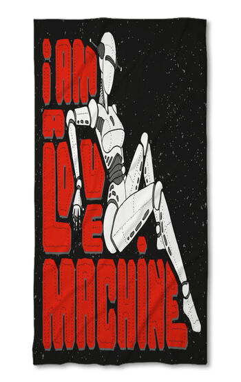 Beach Towel Love machine