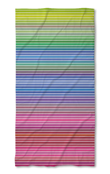 Beach Towel Rainbow