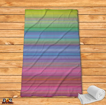 Fleece Blanket Rainbow