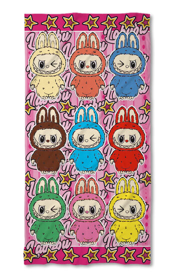 Beach Towel Labubu