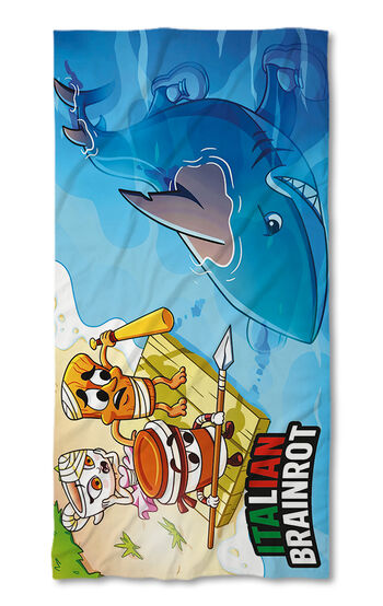 Beach Towel Italian Brainrot 2