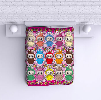 Bed Cover Labubu 3