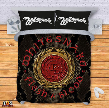 Bed Linen Whitesnake
