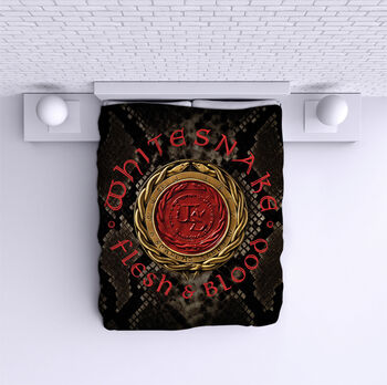 Bed Cover Whitesnake
