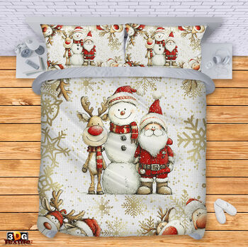 Bed Linen Snowman 4