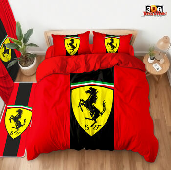 Bed Linen - Ferrari Red
