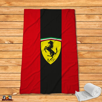 Fleece Blanket Ferrari