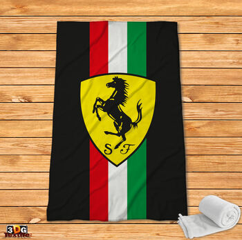 Fleece Blanket - Ferrari 3