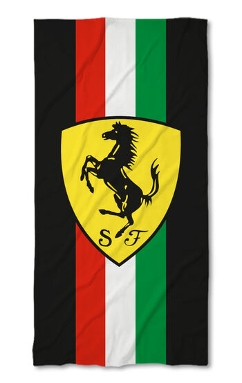 Beach Towel Ferrari 2