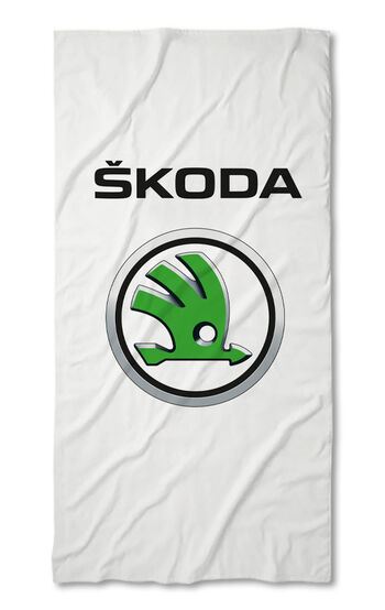 Beach Towel Skoda White