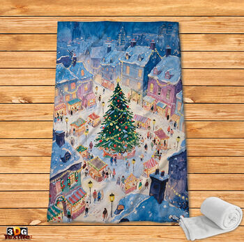 Fleece Blanket Christmas market