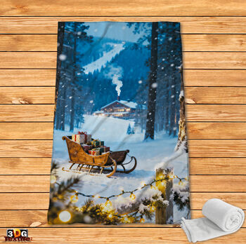 Fleece Blanket Christmas