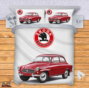 Bed Linen Skoda Red