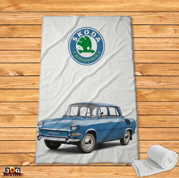 Fleece Blanket Skoda