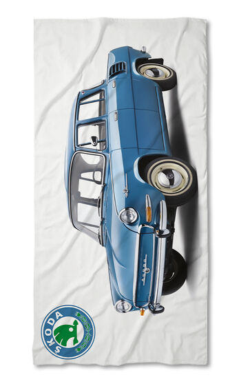 Beach Towel Skoda Blue