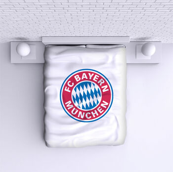 Bed Cover Bayern München White