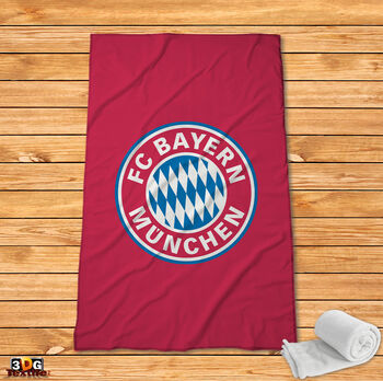 Fleece Blanket Bayern München Red