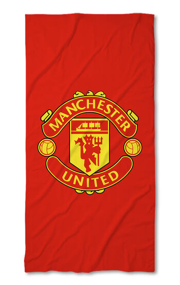 Beach Towel Manchester United Red
