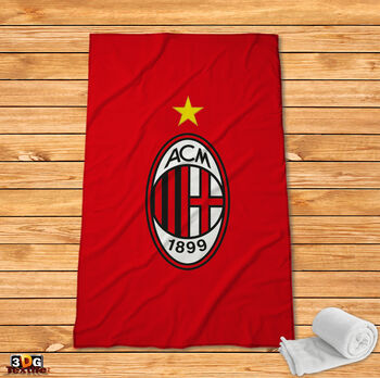 Fleece Blanket Milan Red