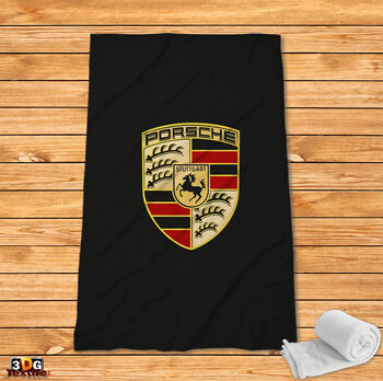 Fleece Blanket Porsche