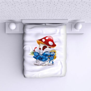 Bed Cover The Smurfs