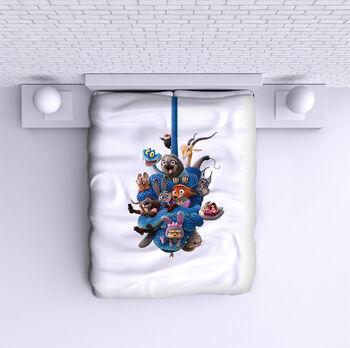 Bed Cover Zootropolis 2