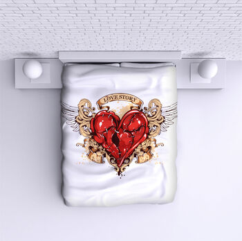 Bed Cover Love story