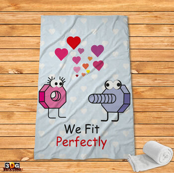 Fleece Blanket Bolt and nut 2