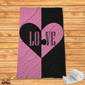 Fleece Blanket Love