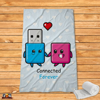 Fleece Blanket Flash drive